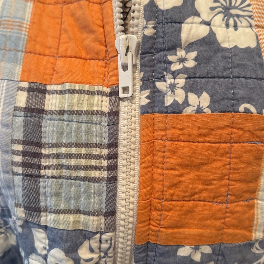 The Morgan Factory Patchwork Upcycled Bomber Jack… - image 8